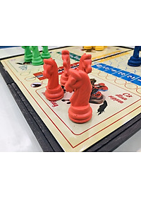 Cỡ Đại 38x38Cm - Bộ cờ cá ngựa nam châm dododios - Bộ cờ cá ngựa cao cấp kích thước 38x38cm - Hàng chính hãng