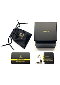 Ví Nam Đứng, Da Bò Mềm Mại GENTLE, Size Lớn, Thiết Kế Cổ Điển Đơn Giản - Đẹp Mắt, Dáng Đứng - Gập 2, Ngăn Đựng Tiền Có Khóa Kéo, Nhiều Ngăn Để Giấy Tờ Tiện Dụng - Hàng Chính Hãng SAIGIO