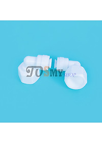 Bộ 2 co, cút nối thẳng nhanh ren trong 17 ra dây 10 hoặc dây 6– linh kiện máy lọc nước, phun sương, lắp dàn tưới cây, bể thủy sinh, cá cảnh, bán cạn (Hàng chính hãng)