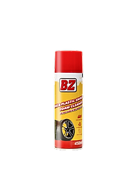 [Tặng Kèm Khăn Lau] Chai xịt phục hồi nhựa nhám BZ 450ml, phục hồi nhựa đen phai màu, bạc màu, xịt bóng vỏ lốp xe