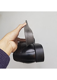 Giày tây nam tăng chiều cao da bò thật GC02