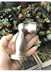 Hít chặn cửa nam châm inox chống va đập vào tường 