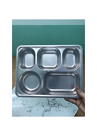 khay cơm GORILLA inox cao cấp 4 ngăn, 5 ngăn loại Trung
