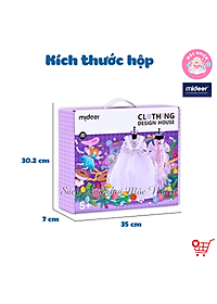 Đồ chơi thiết kế thời trang Mideer Clothing Design House - Dụng cụ may vá thủ công tại nhà cho bé từ 5 tuổi