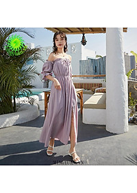 Đầm Dài Trễ Vai Gợi Cảm Cho Nữ