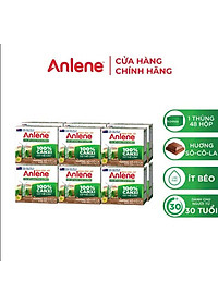 Thùng 48 Hộp Sữa Anlene Đậm Đặc 4X Ít Béo Hương Sô-Cô-La (12 x 4 x 125 ml)