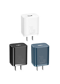 Củ Sạc Baseus Super Si 20W Mini Type C - PD/QC 3.0 - Hàng Chính Hãng