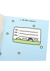 Tập Học Sinh Cô Tiên Xanh - Miền Nam - 4 Ô Ly - 96 Trang 100gsm - The Sun - Thị Trấn Mèo