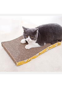 Bàn Cào Móng Carton Lượn Sóng Cho Mèo Kích Thước 20 x 42cm
