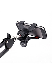 Giá Đỡ Điện Thoại Khung Kim Loại Xoay 360 độ, Chân Đế Chống Lật, Tùy Chỉnh Nhiều Góc Độ, Dùng Để Livestream, Giải Trí, Học Online - HÀNG CHÍNH HÃNG