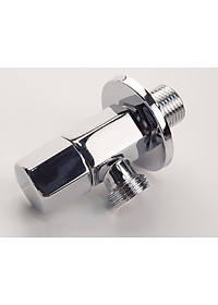 Van giảm áp và khóa đường nước Đồng mạ Chrome Eurolife EL-X40 (Trắng bạc)