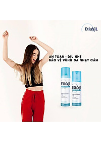 Xịt Khử Mùi Etiaxil Déodorant Anti-Transpirant 48H Peaux Sensibles Aérosol (150 ml) Dạng Phun Sương + Tặng 1 Móc Khóa Nhựa 2 Mặt