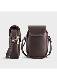 Túi Yuumy ( Thời trang nữ đựng điện thoại size 11 - Túi đeo chéo da Seasand YN120 )