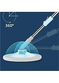 Bộ Cây Lau Nhà Thông Minh K8 Xoay 360 Độ, Siêu Nhanh - Chổi Lau Nhà Tách Nước, Cán Inox Chắc Chắn, Tiện Lợi, Sạch Gọn - Hàng Loại 1 - Chính Hãng MINIIN