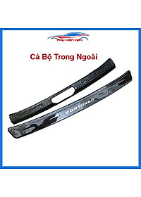Ốp chống trầy cốp trong ngoài Fortuner 2017-2018-2019-2020-2021 vân titan
