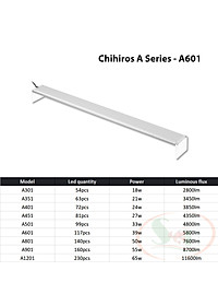 Đèn led Chihiros A 30, 35, 40, 45, 50, 60, 80, 90, 120 cm series A1 quang phổ bể thủy sinh cá tép bán cạn