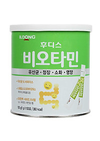 Men vi sinh Ildong Foodis Hàn Quốc hỗ trợ tiêu hóa, hấp thụ dinh dưỡng, ngăn ngừa rối loạn tiêu hóa, Bổ sung vitamin và khoáng chất từ sữa non - OZ Slim Store
