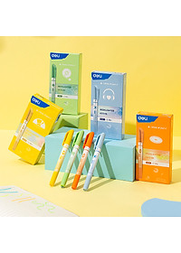 [Sơn Tùng M-TP Collection] Bút Nhớ Dòng Bút Note Đánh Dấu Dòng Highlight Dạ Quang Pastel BST Limited Deli - Phù Hợp Học Sinh Văn Phòng - CU373