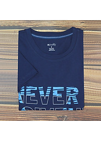 Áo thun nam cổ tròn NOVELTY vải Cotton co giãn,dày dặn 210146N