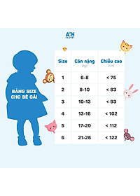 Đầm bé gái họa tiết dây Túi tim vàng thun giấy - AICDBG1DK89Y - AIN Closet