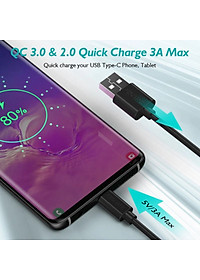 Cáp sạc Choetech AC000 nhanh và truyền dữ liệu USB to Type C 3A  Series ( Hàng chính hãng)