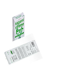 Combo 2 hộp bao cao su Sagami Xtreme White 10 pcs