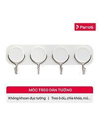 Nơi bán Thanh 4 Móc Treo Dán Tường, Móc Treo Đồ Đa Năng Parroti Handy HD41