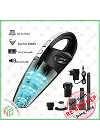 (Pin Sạc) Máy Hút Bụi Mini Cầm Tay Không Dây KhoNCC Hàng Chính Hãng - Hút Mọi Ngóc Ngách Vệ Sinh Sạch Sẽ Oto Xe Hơi Của Bạn - KLM-MHBCTOBW