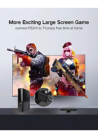 Ugreen UG10111HD104TK 15M màu Đen Cáp tín hiệu HDMI chuẩn 1.4 hỗ trợ phân giải 4K * 2K - HÀNG CHÍNH HÃNG