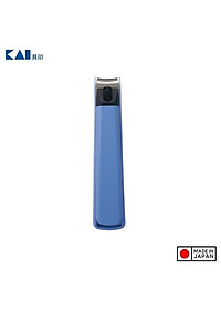 Bấm móng tay cao cấp Kai, phần bọc nhựa được thiết kế dùng để làm nơi chứa móng tay trong khi cắt, bấm tránh rơi vãi khắp nơi - nội địa Nhật Bản
