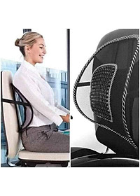 Tựa lưng ghế văn phòng, ghế ô tô dạng lưới chống mỏi lưng, tấm lót thư giãn