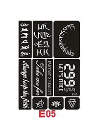 Hình xăm tạm thời 15 ngày cực chất tặng kèm mực xăm