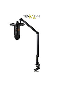 Chân Micro Kẹp Bàn Boom Arm Dr.Mic 2B (Chuyên Nghiệp) - Giá Đỡ Đế Mic Stand Microphone Thu Âm LiveStream Hàng Chính Hãng