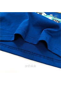 Áo bé trai thu đông BIGFOX - MISS MEOW, áo thun dài tay cho bé chất cotton phong cách Âu Mỹ hình in xe Ô tô 11 - 26 kg