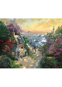 Bộ tranh xếp hình cao cấp 500 mảnh ghép – Hải Đăng Xưa (40x50cm)