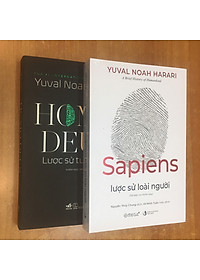 Combo 2 cuốn lược sử hay nhất: Sapiens - Lược Sử Loài Người + Homo Deus - Lược Sử Tương Lai