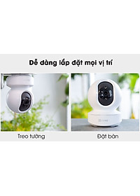 Camera IP Wifi Trong Nhà Ezviz TY1 2MP Quay Quét 360 độ, Đàm Thoại 2 Chiều - Hàng chính hãng