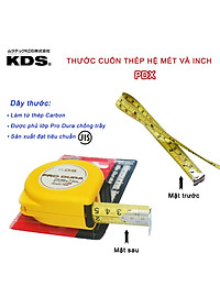 THƯỚC CUỐN THÉP HỆ MÉT VÀ INCH KDS PDX