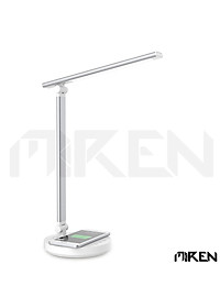 Đèn Bàn Học Đọc Sách Làm Việc LED Chống Cận Bảo Vệ Mắt – Cảm Ứng Tích Hợp Sạc Không Dây - Vùng Sáng 3000-6500K – 5 Cấp Độ Điều Chỉnh – Phiên Bản Nâng Cấp Cổng Type-C