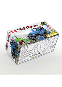 Đồ Chơi Duka Ô Tô Đại Hình Điều Khiển Từ Xa Siêu Jeep Cảnh Sát DK81150