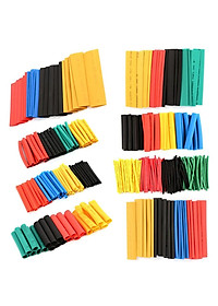 Ống Gen co nhiệt - Combo 350 ống co nhiệt bọc dây điện chống cháy hàng dày loại tốt