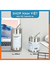 Ly Giữ Nhiệt Phong Cách Trẻ Trung, Chất Liệu Inox304, Giữ Nóng Lạnh, Kèm Ống Hút - Chính Hãng NAVIVU