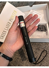 Đèn laser siêu mạnh đèn lazer 303 tia xanh lá, đèn chiếu lazer dạy học