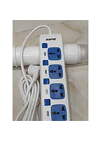 Ổ Cắm Di Động MPE AM5S-2USB Hàng Chính Hãng