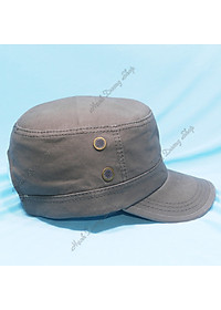 Nón lính đầu bằng có đuôi tăng giảm size, phong cách sĩ quan quân đội AS - Hạnh Dương