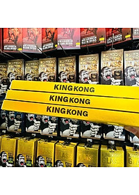 Kính Cường Lực KingKong Có Khung Tự Dán, Ngăn Bụi Loa Dành Cho iPhone - Full Hộp, Dán Full Màn - Hàng Chính Hãng