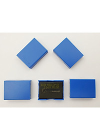 Thẻ mực Con Dấu ngày tháng Pet-300 màu xanh