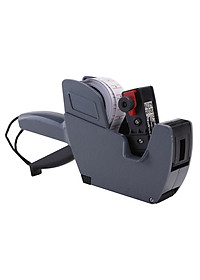 Máy bắn giá 8 số Deli, Ghi xám - 1 chiếc - E7504