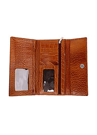 Ví Nữ Huy Hoàng HT3148 (9.5 x 19 cm) - Nâu
