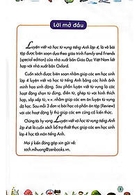 Luyện Viết Và Học Từ Vựng Tiếng Anh Lớp 4 - Theo Chương Trình Family And Friends (Special Edition)